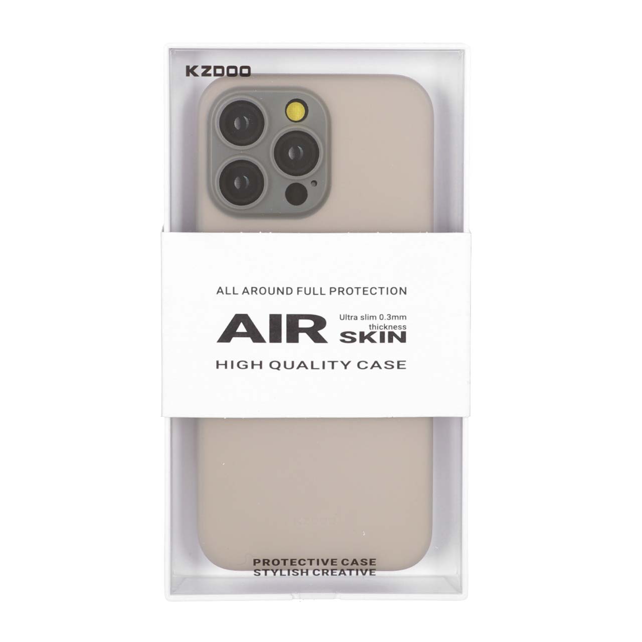 قاب Original KDoo Air Skin مدل Apple iPhone 15 Pro Max - تیتانیوم خاکستری (پک دار) - NTC